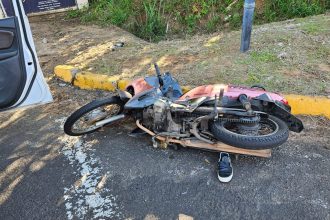 acidente-de-transito-envolve-motocicleta-e-carro-no-jardim-brasilandia,-em-dracena