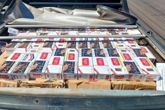 fiscalizacao-apreende-5-mil-macos-de-cigarros-contrabandeados-do-paraguai-em-rosana
