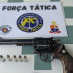 apos-guardar-arma-de-fogo-sem-registro-no-trabalho,-homem-e-preso-em-flagrante-em-dracena