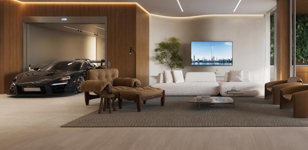 carro-na-sala?-living-garagem-em-mais-alto-residencial-da-terra-racha-redes
